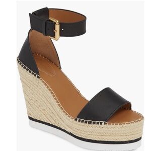 See by Chloe Glyn espadrille wedge sandal